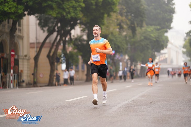 Mr. Matt Jackson attends "Run for Zero Violence against Women and Girls in Viet Nam"