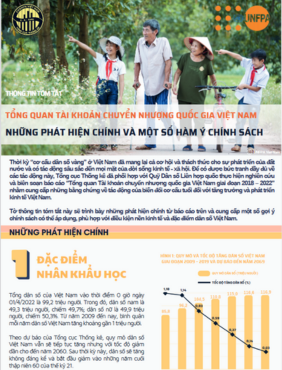 Tổng quan Tài khoản Chuyển nhượng Quốc gia Việt Nam: Những phát hiện chính và một số hàm ý chính sách