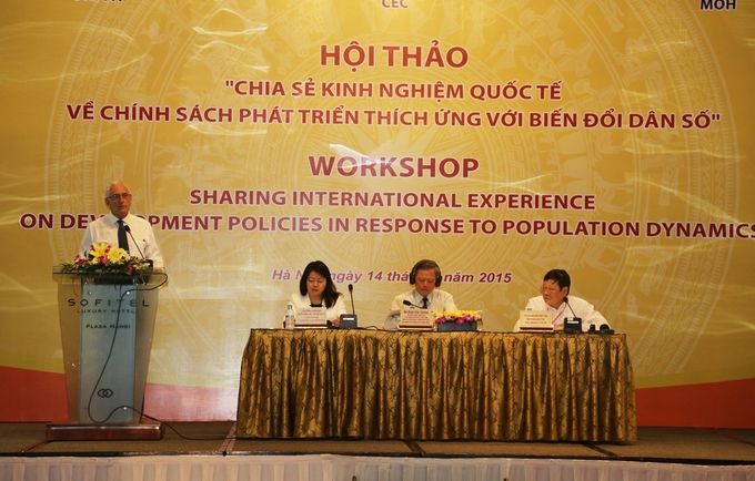 Hội thảo Chia sẻ kinh nghiệm quốc tế về chính sách phát triển thích ứng với tình hình biến đổi dân số