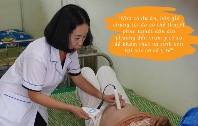 Nữ hộ sinh Lò Thị Thanh, Trạm Y tế Mù Sang