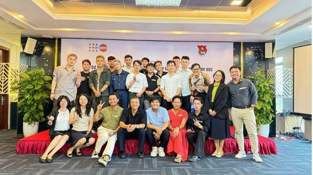 UNFPA in Viet Nam and the Central Ho Chi Minh Communist Youth Union co-organized training courses on the prevention of HIV and STIs for young people