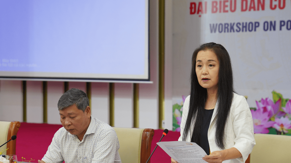 Hội thảo Đại biểu dân cử với Chính sách, Pháp luật về Dân số và Phát triển