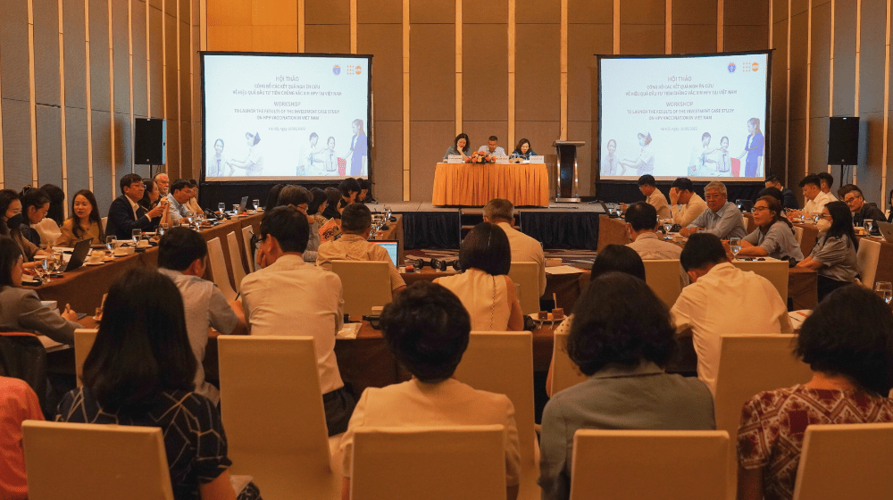 Workshop to launch the results of the Investment Case study on HPV vaccination in Viet Nam