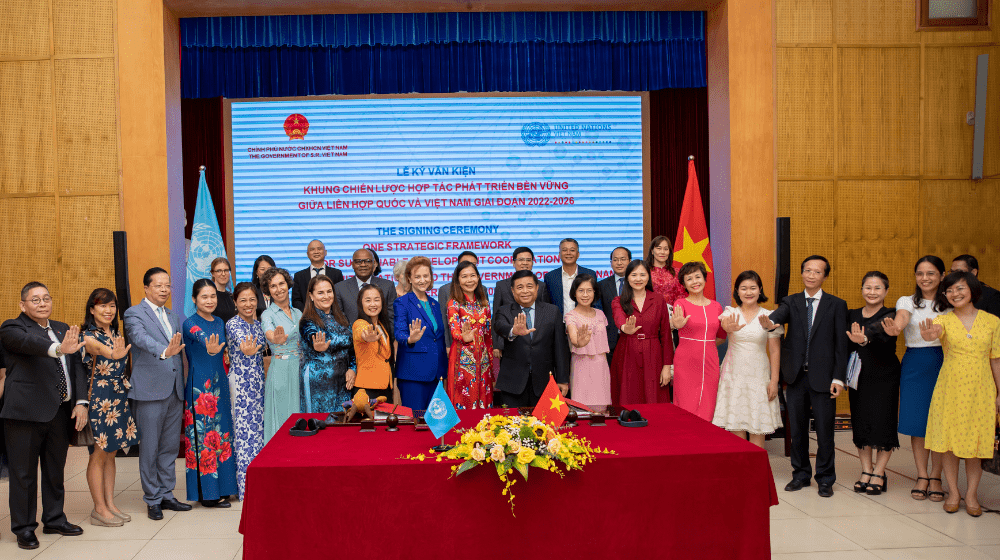 Signing of the One Strategic Framework for Sustainable Development Cooperation