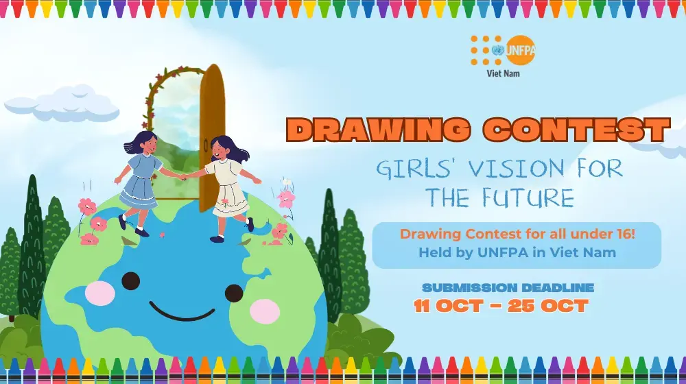 DRAWING CONTEST "GIRLS' VISION FOR THE FUTURE"