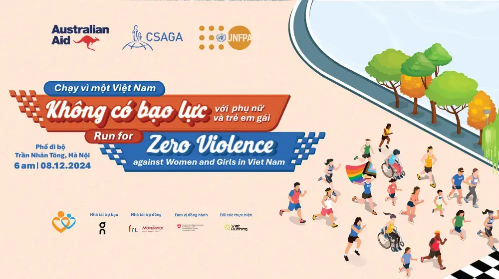 2024 Run for Zero Violence Against Women and Girls in Viet Nam