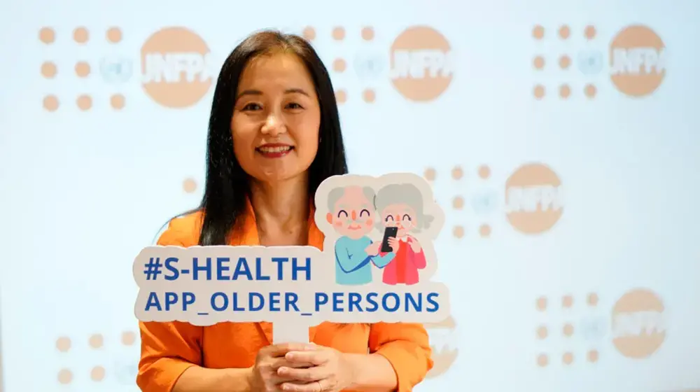 Speech by Ms. Naomi Kitahara at the official launch of S-Health: Mobile App for Health Care of Older Persons