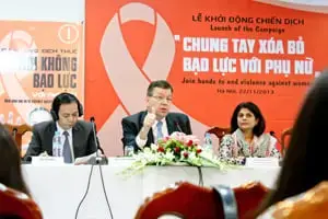 Đàn ông đích thực nói "KHÔNG" bạo lực với phụ nữ!