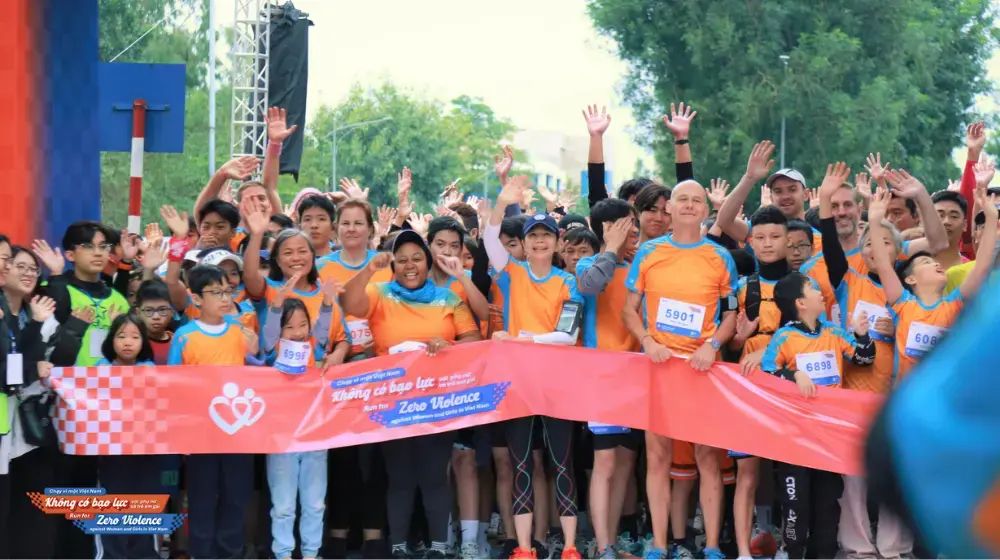 UNFPA REPRESENTATIVE MATT JACKSON AT THE 2024 RUN FOR ZERO VIOLENCE AGAINST WOMEN AND GIRLS IN VIET NAM: “EACH STEP WE TAKE TODAY BRINGS US CLOSER TO A WORLD FREE FROM FEAR, STIGMA, AND VIOLENCE”