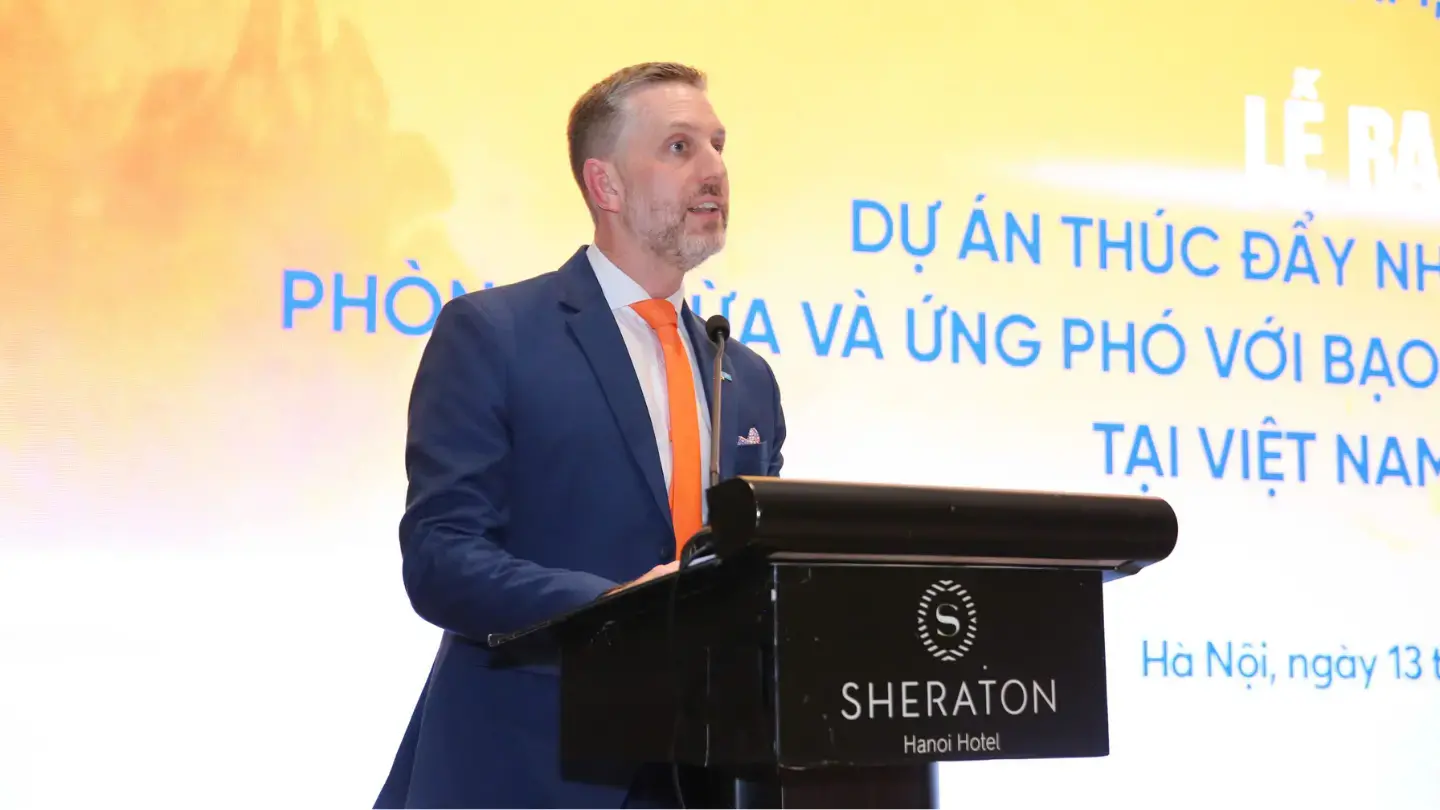 Bài phát biểu của ông Matt Jackson, Trưởng đại diện UNFPA tại Việt Nam tại Lễ ra mắt hai dự án do KOICA tài trợ