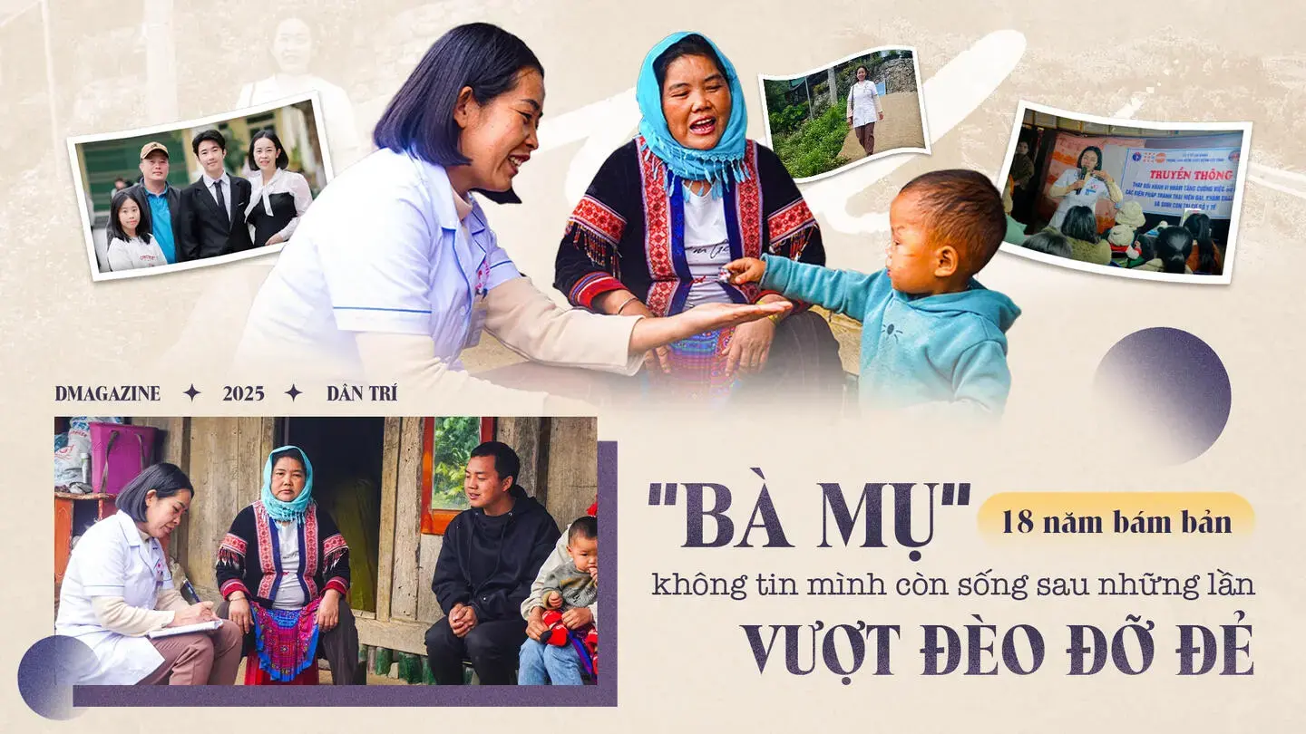 "Bà mụ" 18 năm bám bản, không tin mình còn sống sau những lần vượt đèo đỡ đẻ