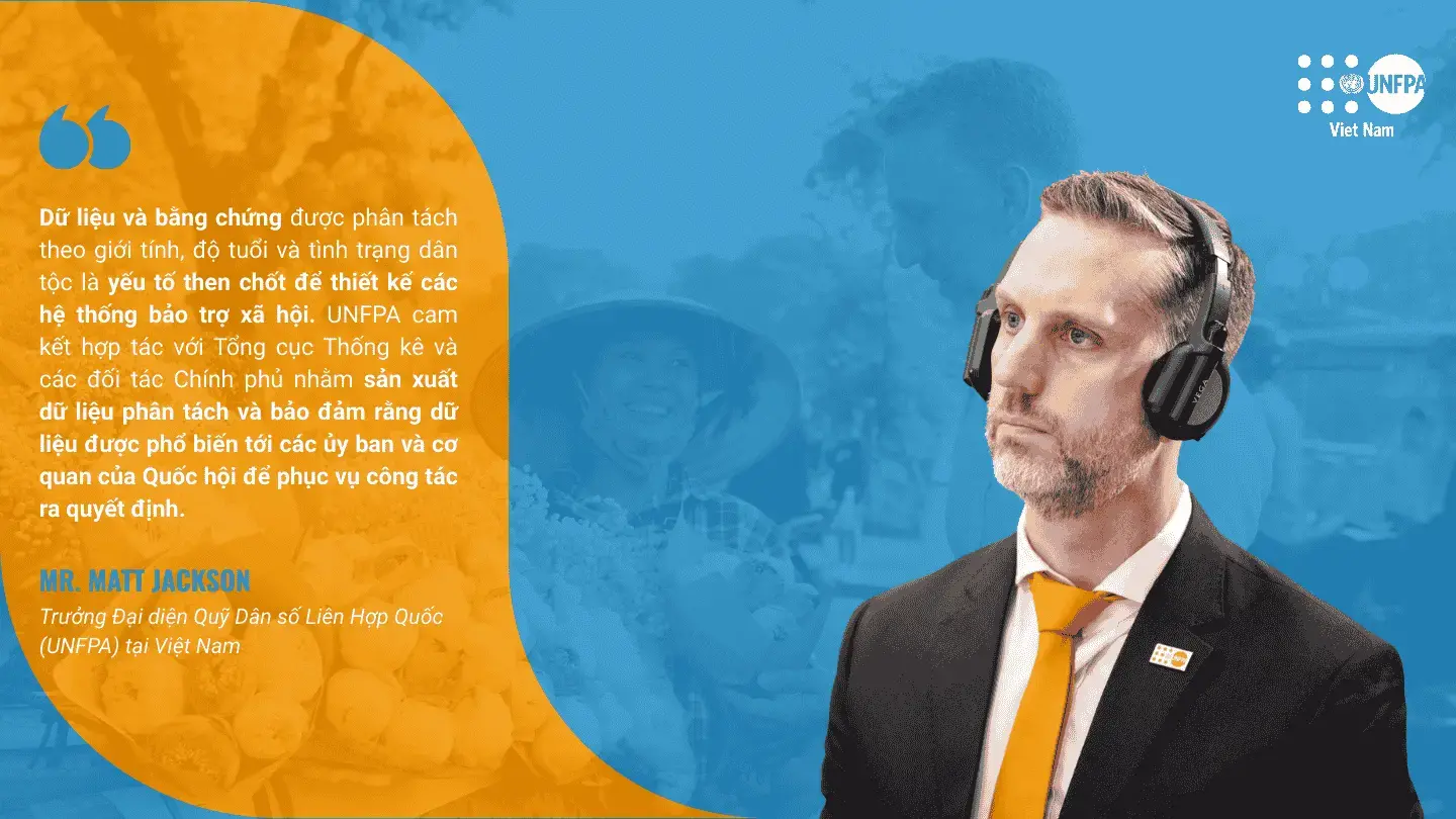 Quốc hội thúc đẩy trợ giúp xã hội toàn diện cho mọi người dân: UNFPA