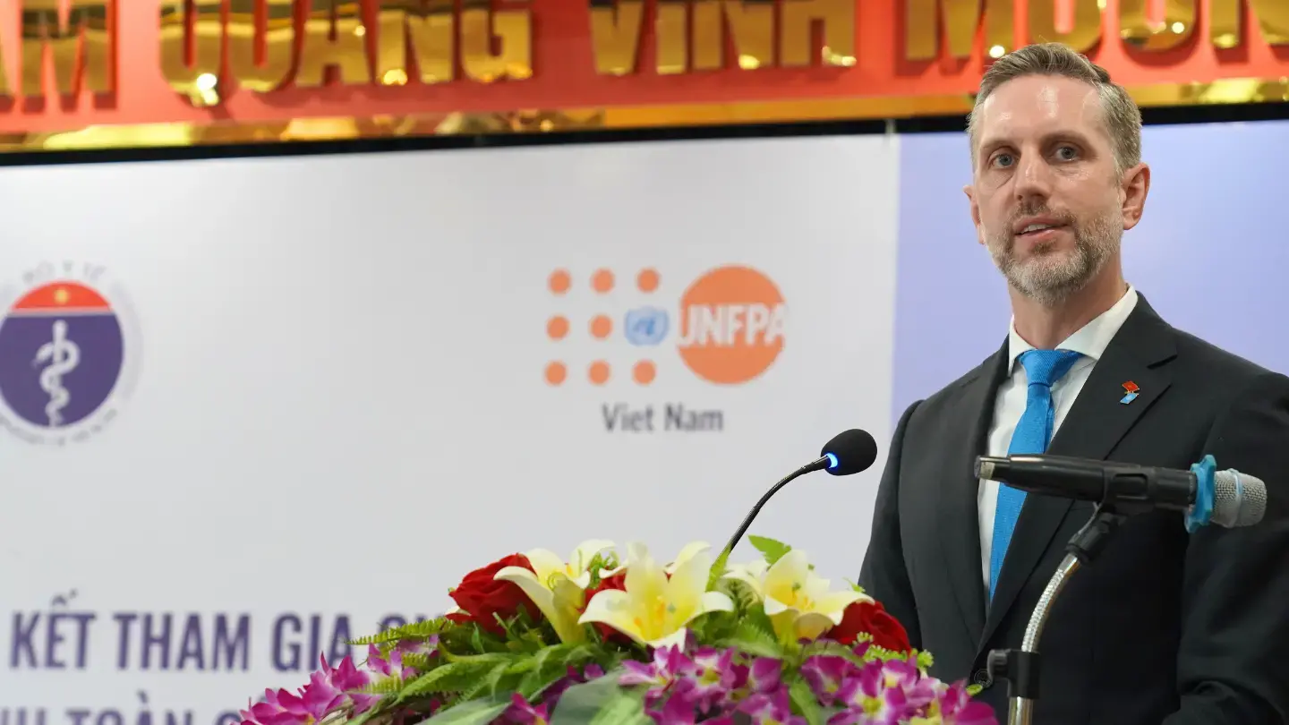 Opening Remarks by Matt Jackson, UNFPA Representative in Viet Nam at Viet Nam FP2030 Launch