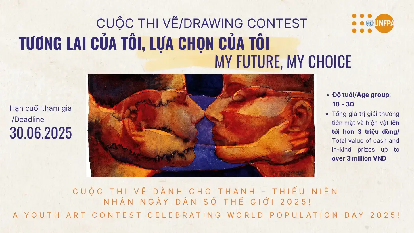 🎨 LAUNCHING NOW: “My future, my choice” – A Youth Art Contest Celebrating World Population Day 2025! 🌍🖌️