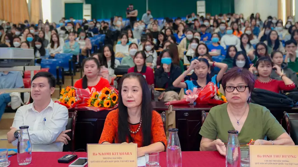 Speech by Naomi Kitahara, UNFPA Representative in Viet Nam, at Da Nang Pedagogical University