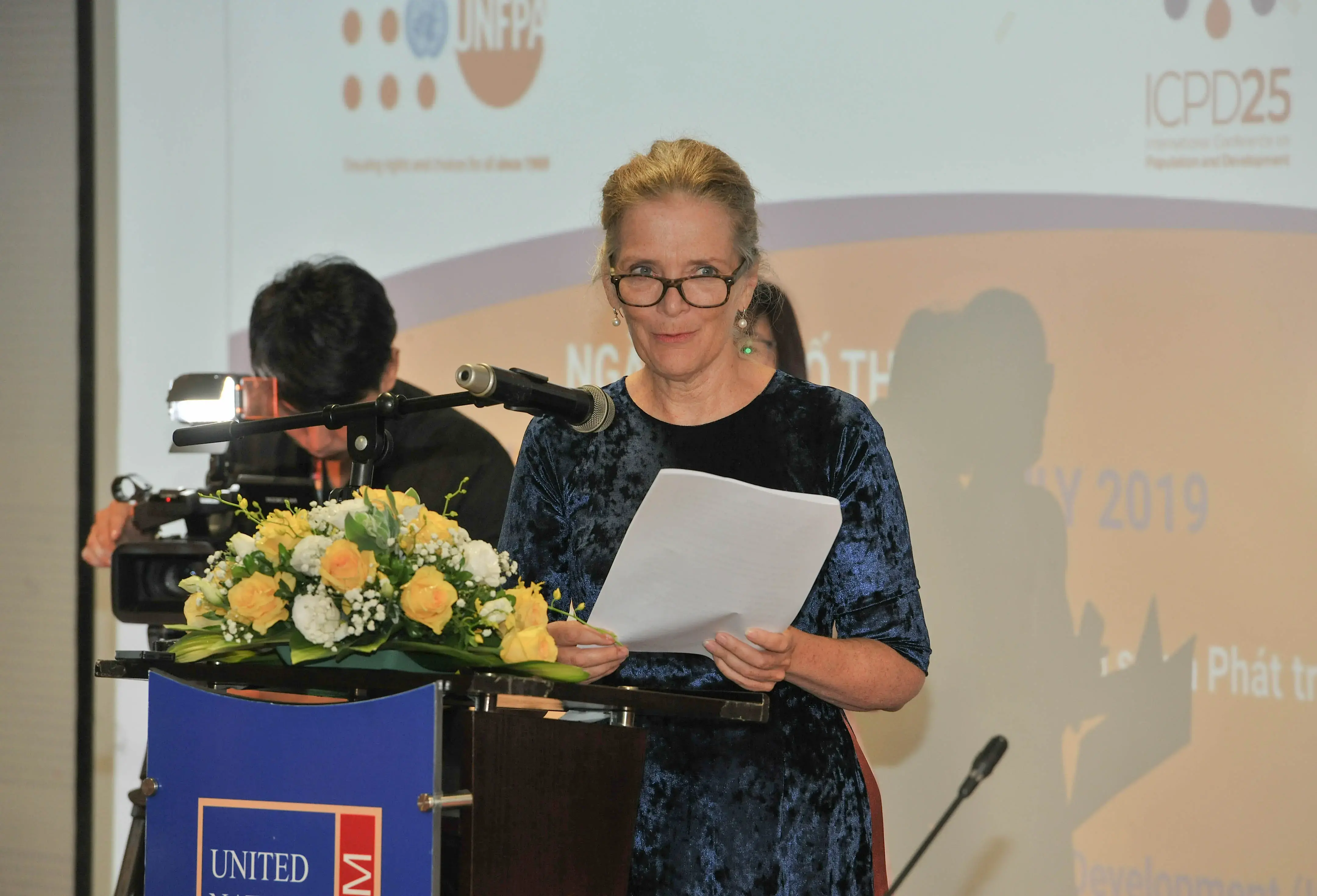 Speech of Ms. Astrid Bant, UNFPA Representative at the World Population Day Celebration