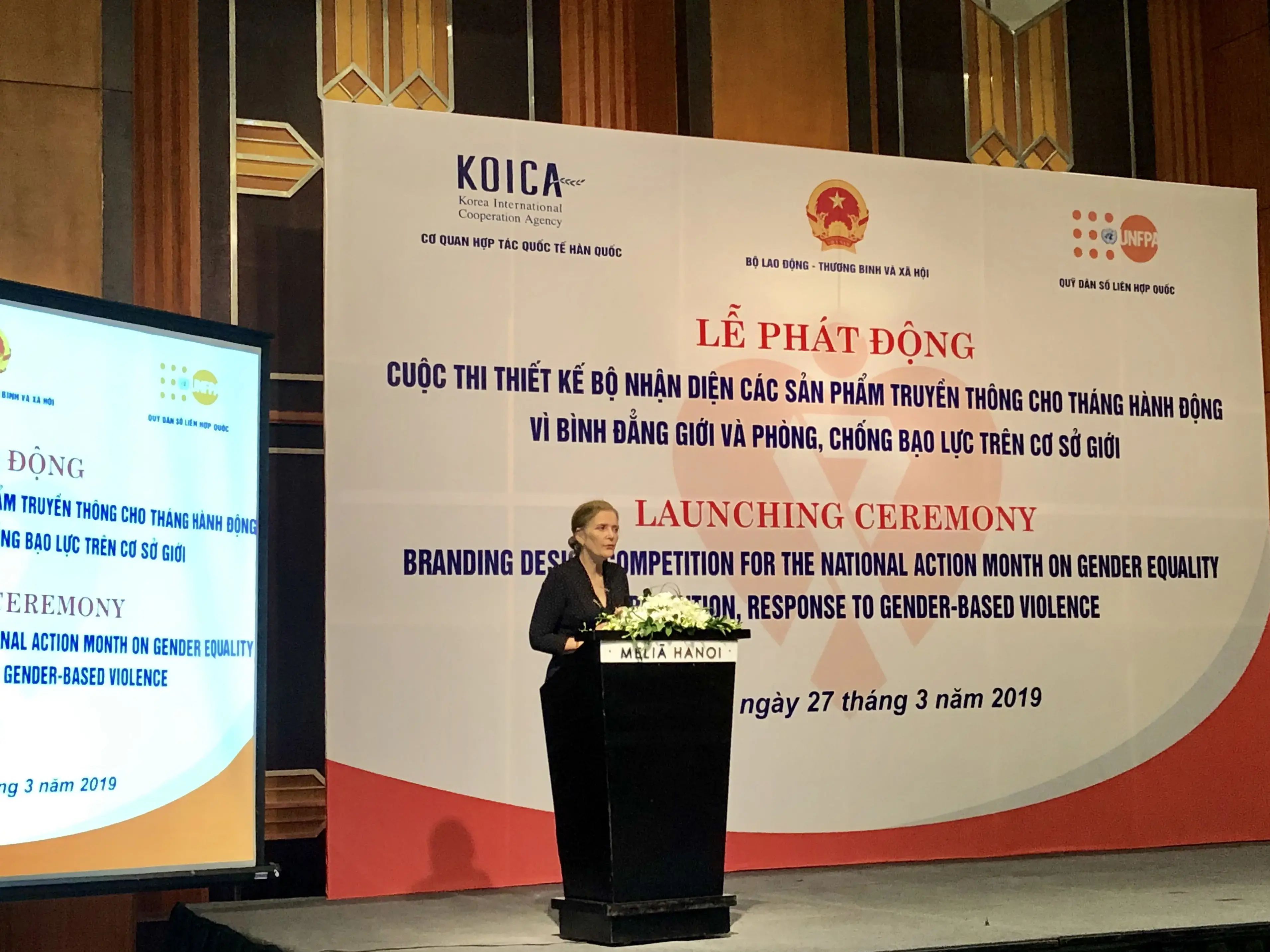 Bài phát biểu của bà Astrid Bant, Trưởng đại diện UNFPA tại Lễ phát động “Cuộc thi thiết kế bộ nhận diện Tháng hành động quốc gia vì bình đẳng giới và phòng chống bạo lực trên cơ sở giới”