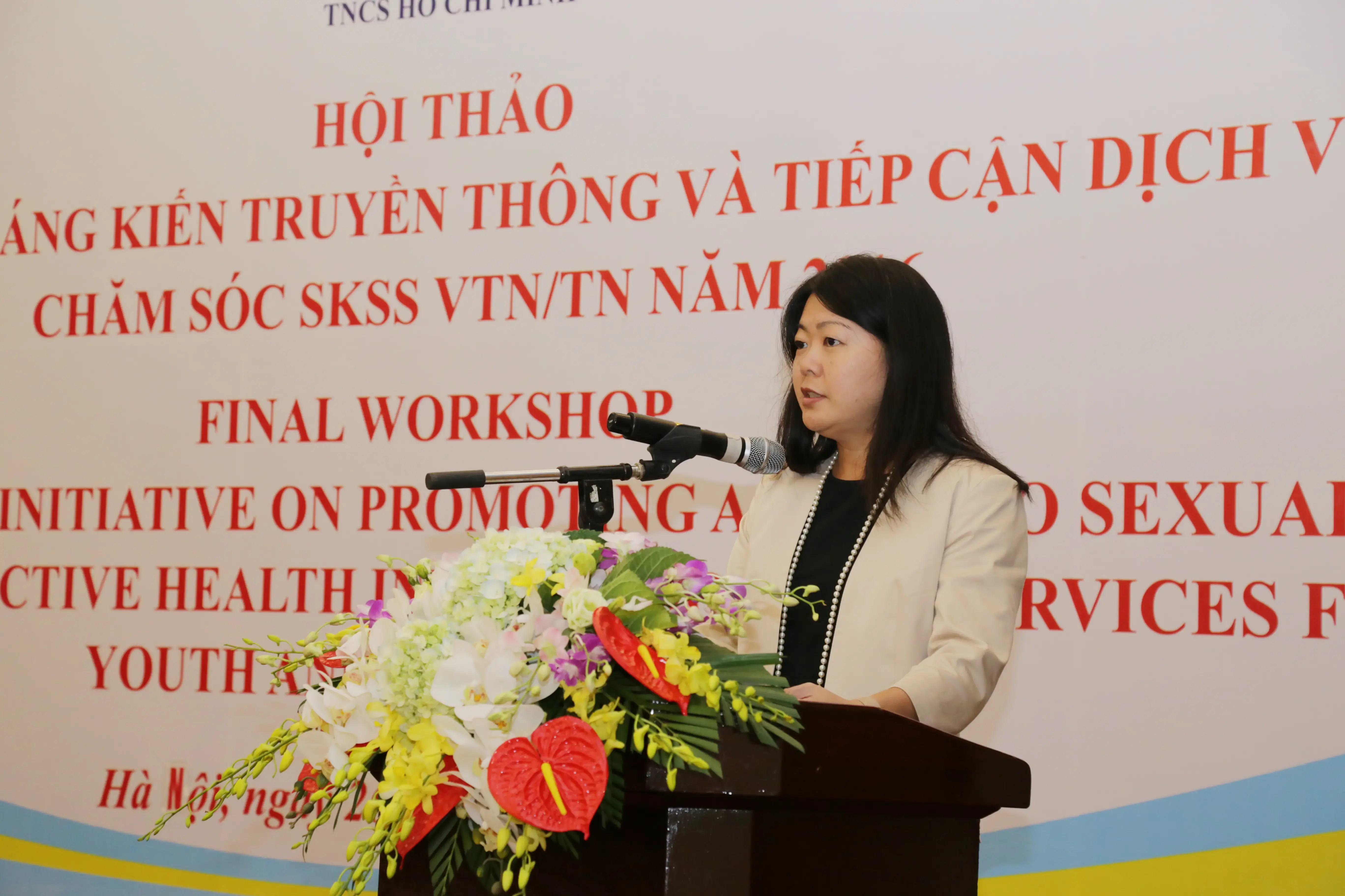 Speech of Ms Ritsu Nacken, UNFPA Deputy Representative at the closing workshop on Youth Led Initiative on Promoting access to sexual and reproductive health information and services for youth and adolescents