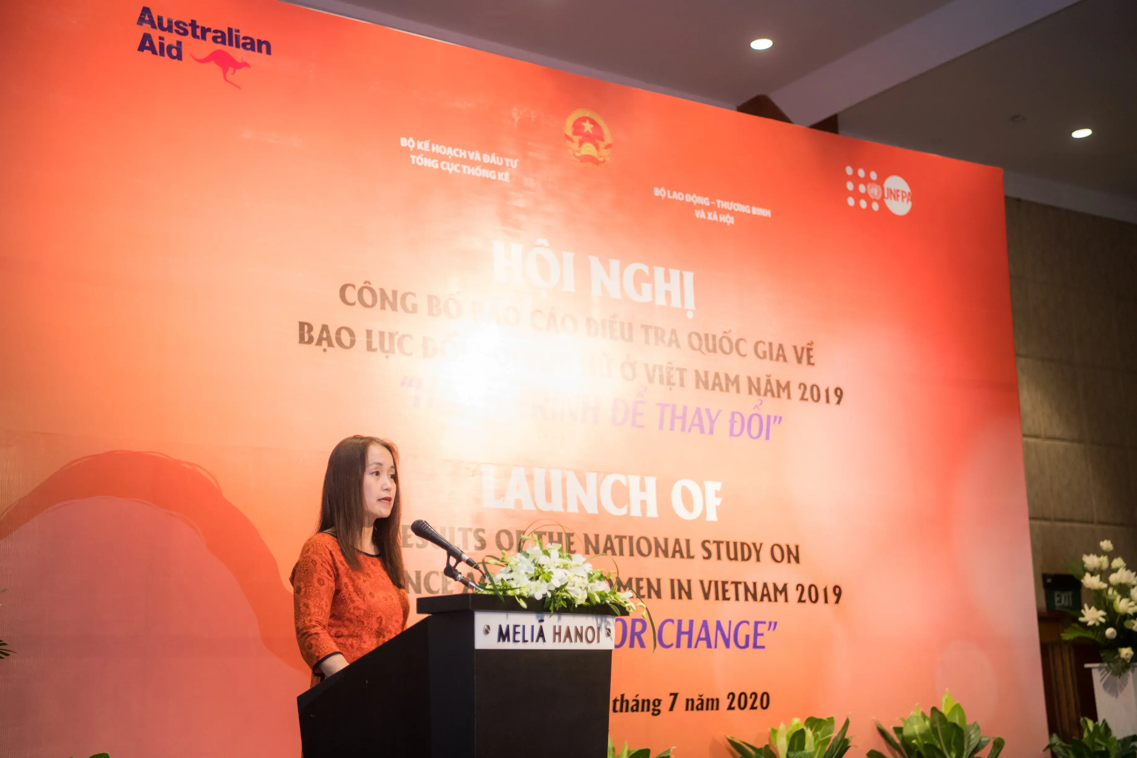 Speech of Naomi Kitahara, UNFPA Representative in Viet Nam at the launch of the results of the national study on violence against women in Viet Nam in 2019