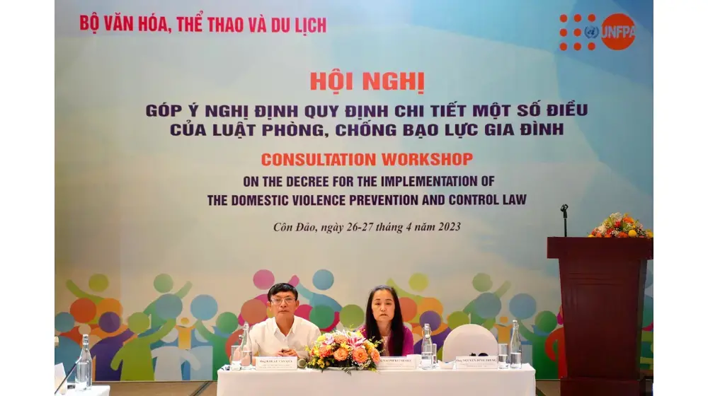 Hội nghị góp ý Nghị định quy định chi tiết một số điều  của Luật Phòng, chống bạo lực gia đình