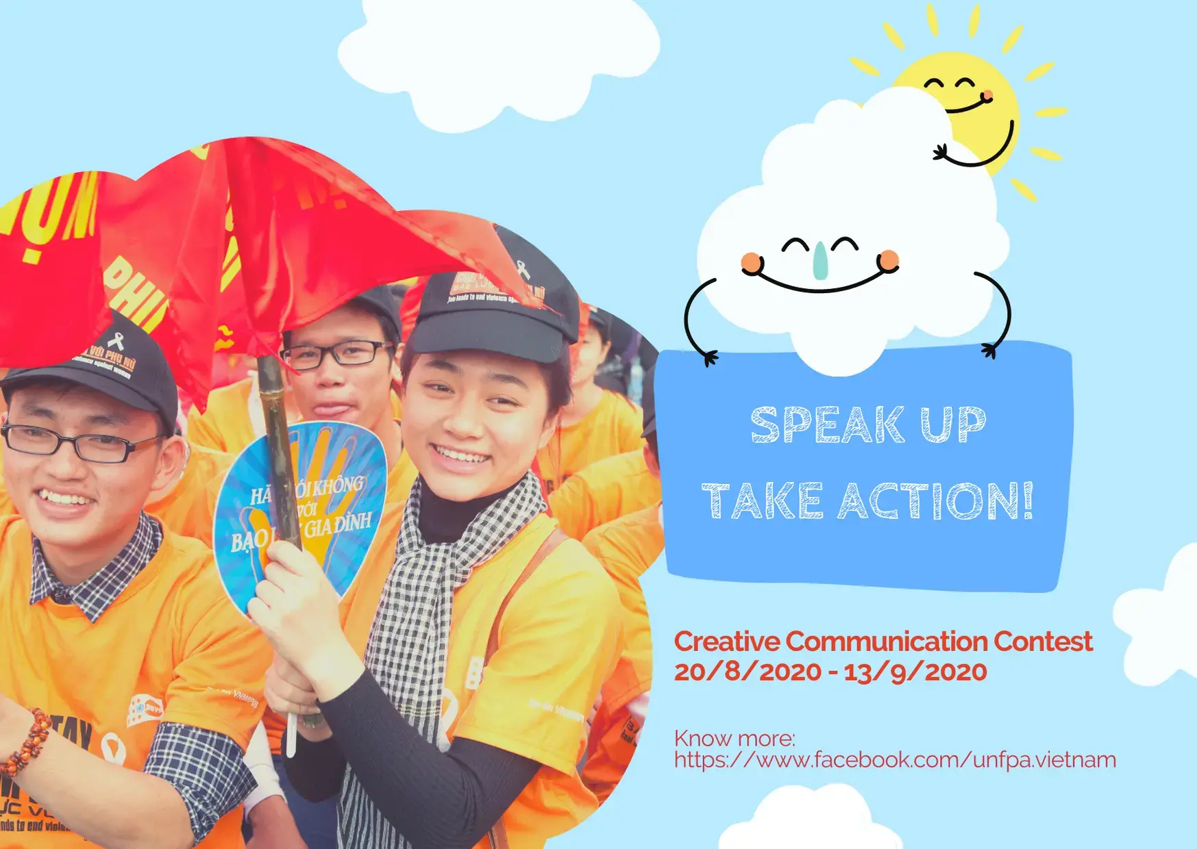 Launch of the contest on developing creative communications products “Speak Up - Take action”