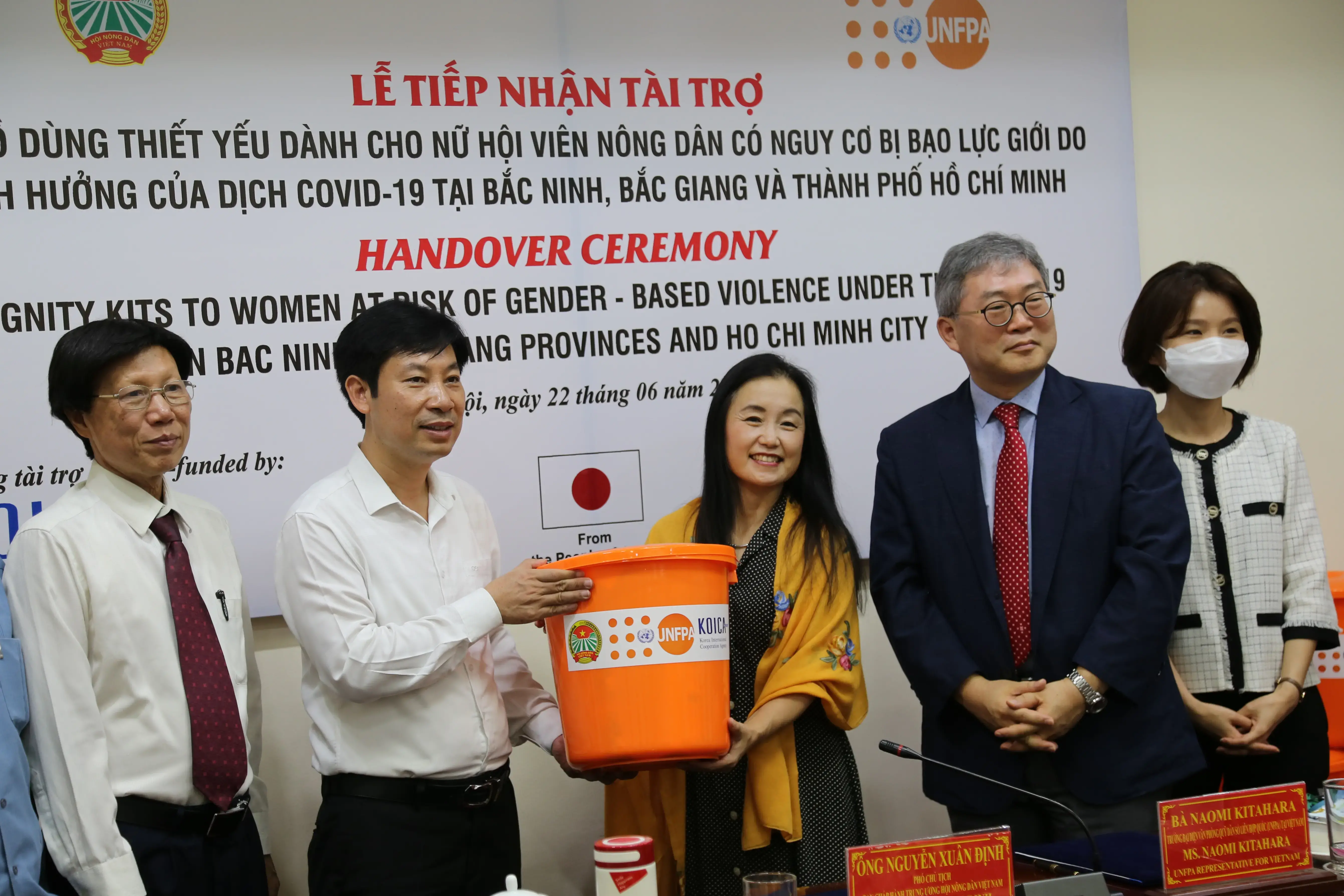 UNFPA to protect the dignity of Vietnamese women and girl adversely affected by Wave 4 of COVID-19 in Viet Nam