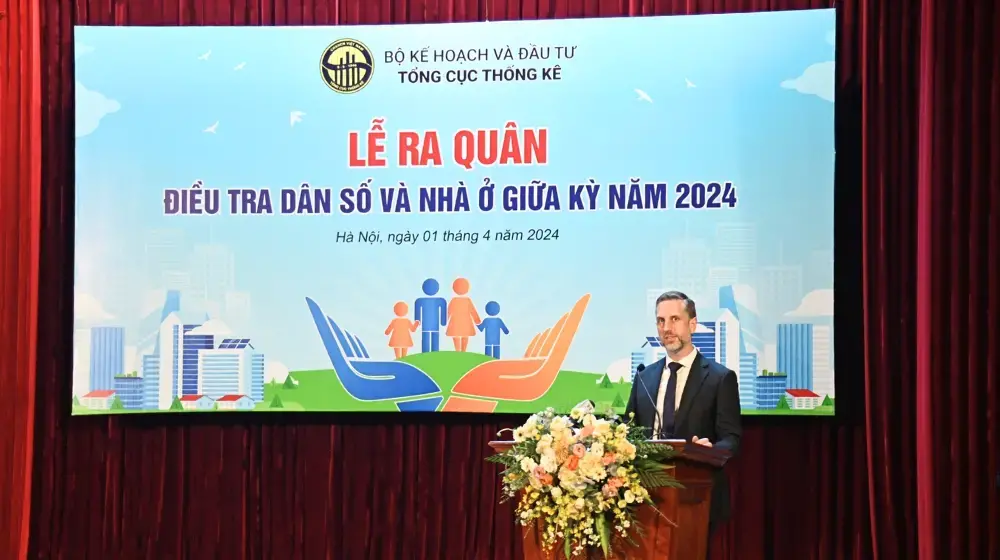 Countries which have quality data are those which achieve impressive growth and in particular support the needs of their people, says Viet Nam Representative in Viet Nam