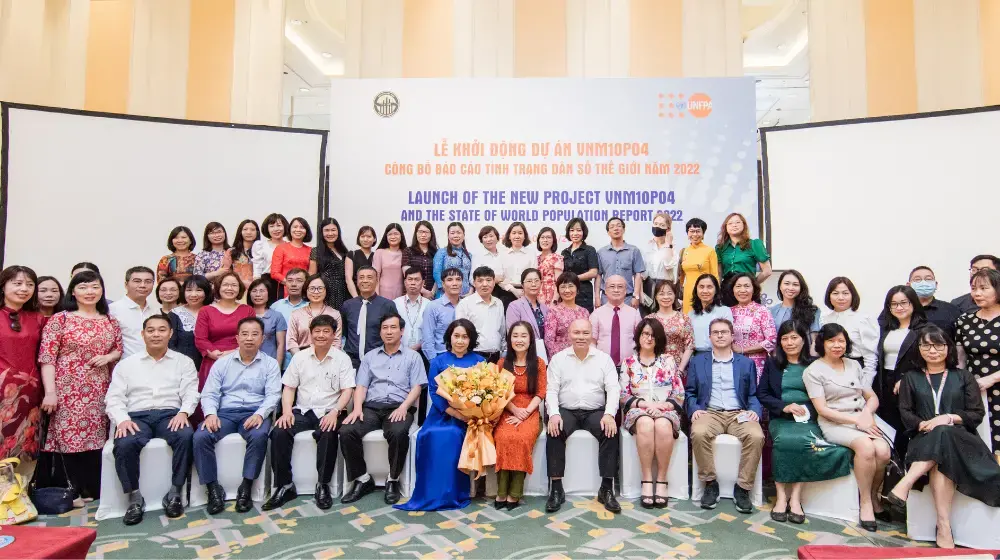 A new population data project launched for Viet Nam’s socio-economic development and SDGs monitoring, and UNFPA’s State of World Population Report 2022 released for Viet Nam