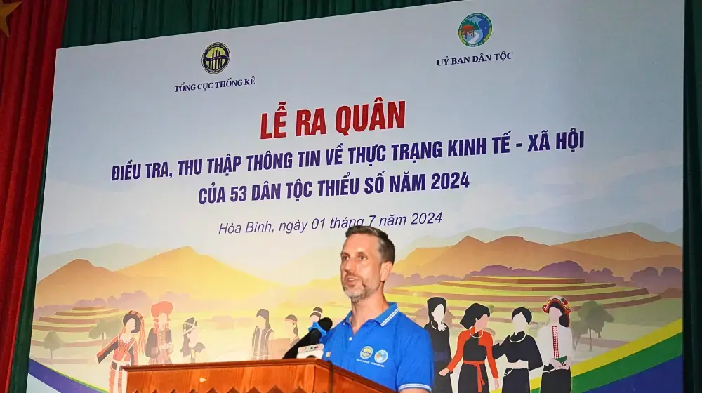 UNFPA kêu gọi các quốc gia trên toàn thế giới ưu tiên đầu tư vào cải thiện hệ thống dữ liệu dân số, đảm bảo an toàn cho mọi người khi thu thập dữ liệu đảm bảo các cộng đồng bị thiệt thòi được tham gia - Trưởng đại diện UNFPA tại Việt Nam nhấn mạnh