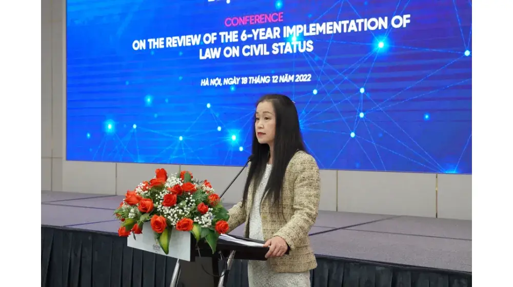 Speech by Naomi Kitahara, UNFPA Representative in Viet Nam, at the Conference to review 6 years of implementation of the Vietnam’s Civil Status Law