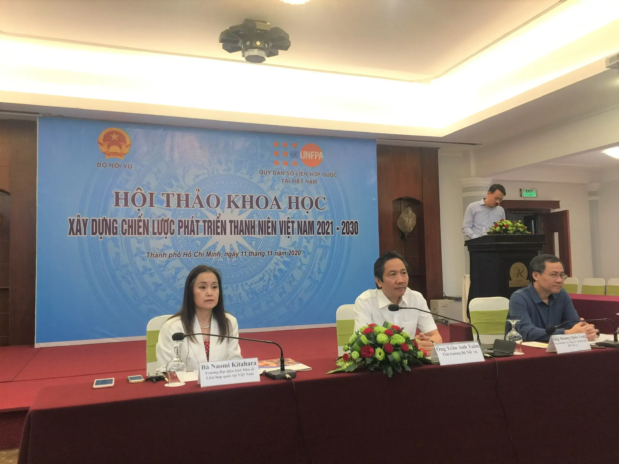 Bài phát biểu của Bà Naomi Kitahara, Trưởng đại diện UNFPA tại Hội thảo tham vấn Chiến lược phát triển Thanh niên Việt Nam 2021-2030  