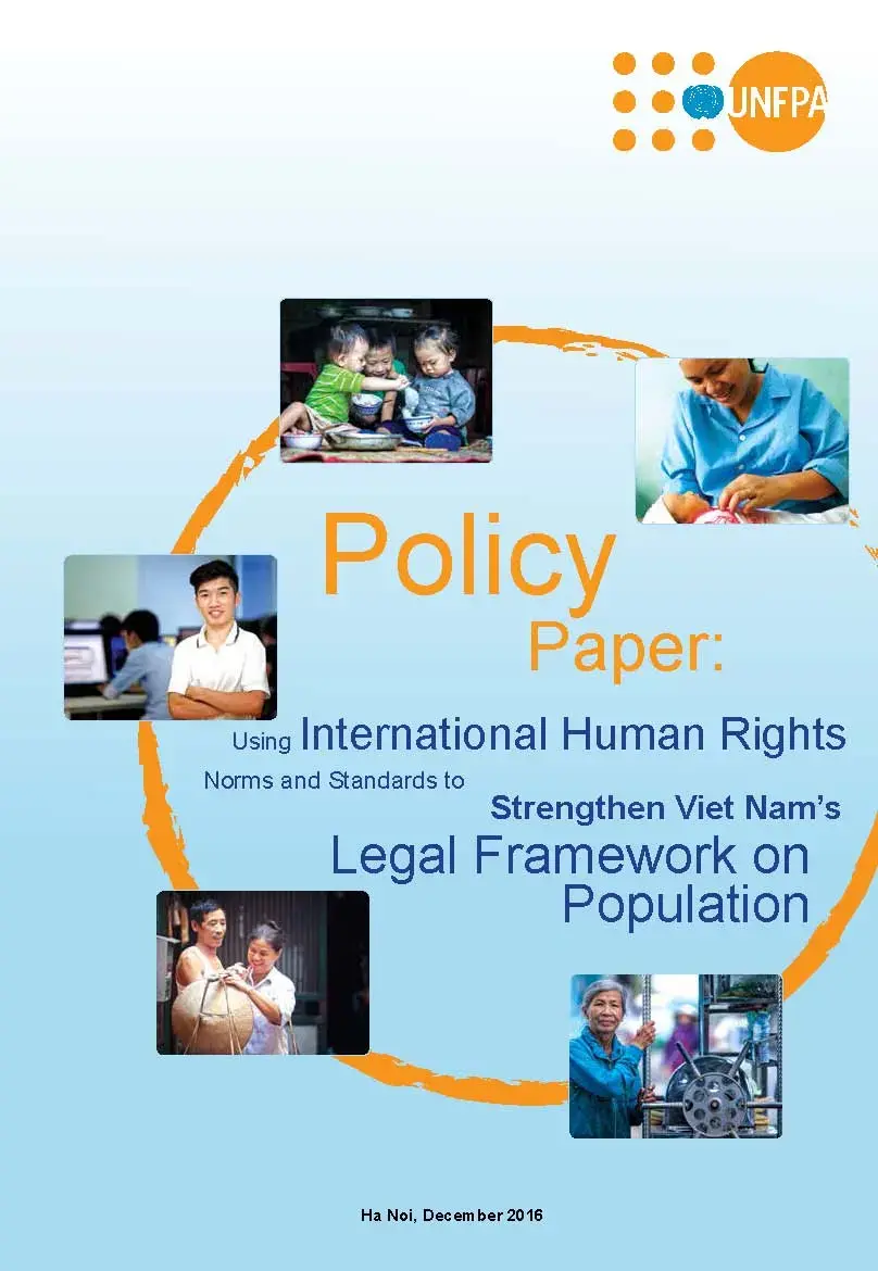 Using International Human Rights Norms and Standards to strengthen Viet Nam's Legal Framework on Population