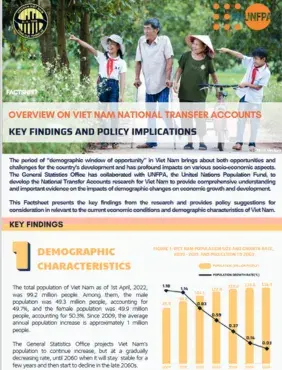 Overview on Viet Nam National Transfer Accounts: Key findings and policy implications