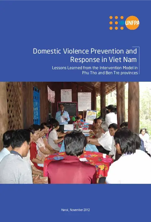 Domestic Violence prevention and response in Viet Nam