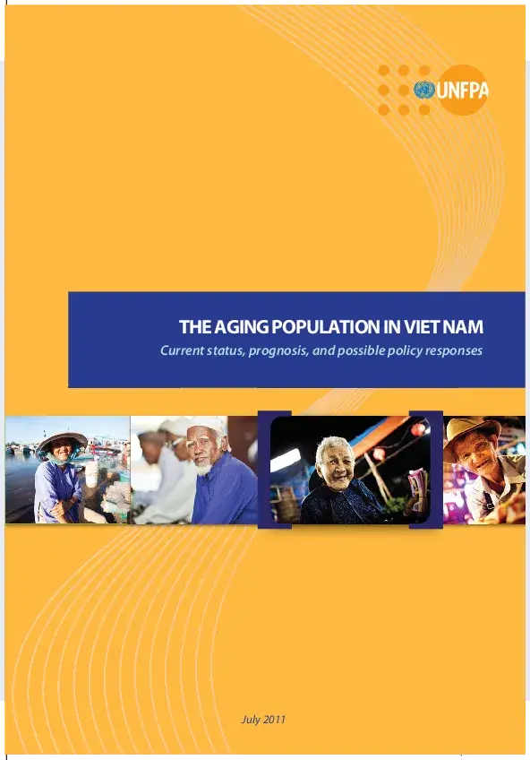 The ageing population in Viet Nam: Current status, prognosis, and possible policy responses