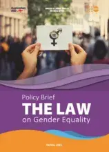 Policy Brief: The Law on Gender Equality