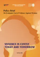 Policy Brief On Economic Cost of Violence Against Women: Violence is costly today and tomorrow